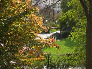 le Parc de Belleville, Paris